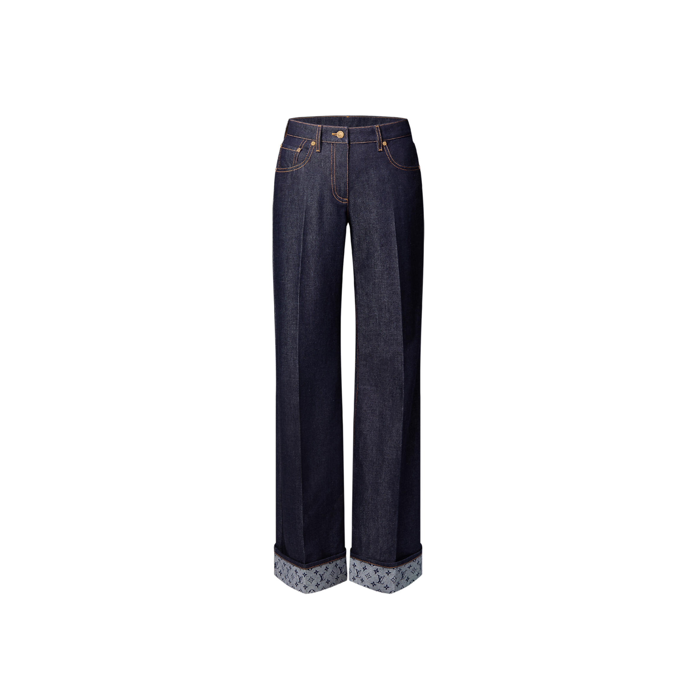 l0vis Vvtt0n cuffed hem flared jeans 1aibhb